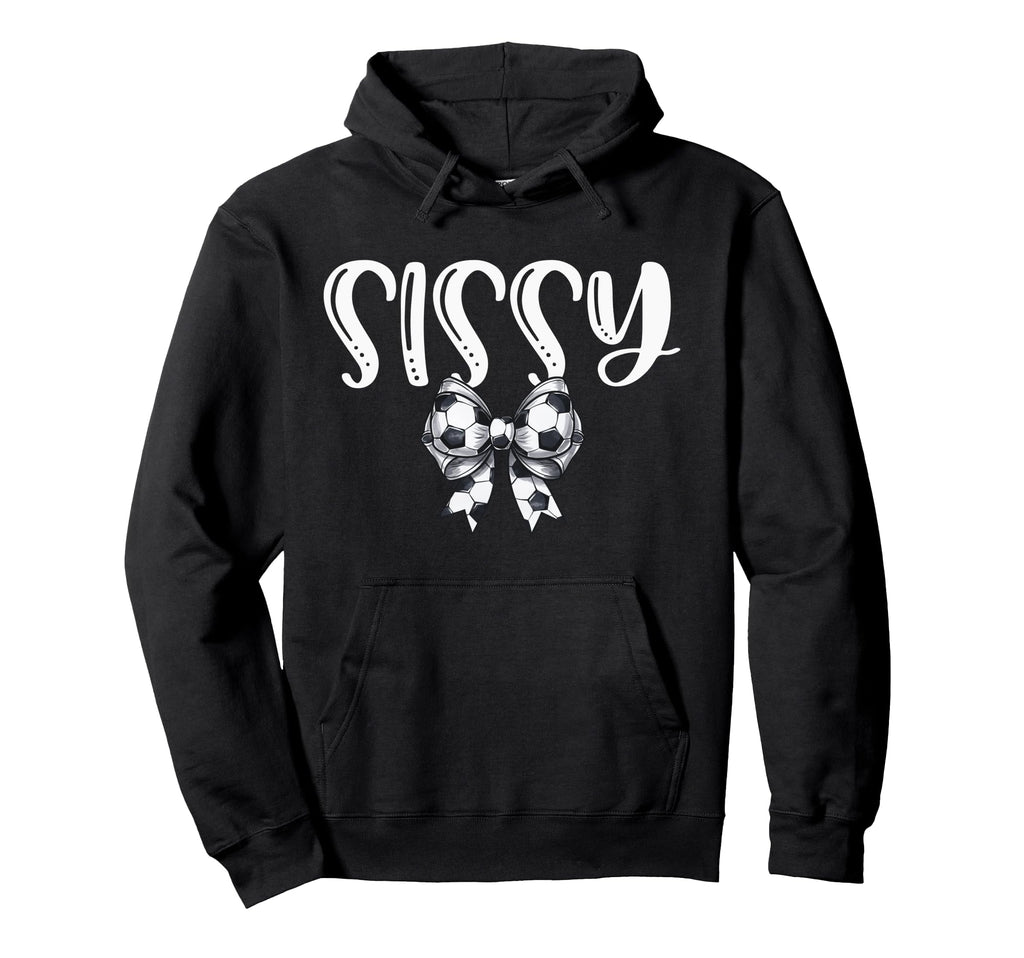Coquette Soccer Sissy Spirit Hoodie - Trendy Graphic Men Women - T-Shirt, Sweatshirt, Hoodie