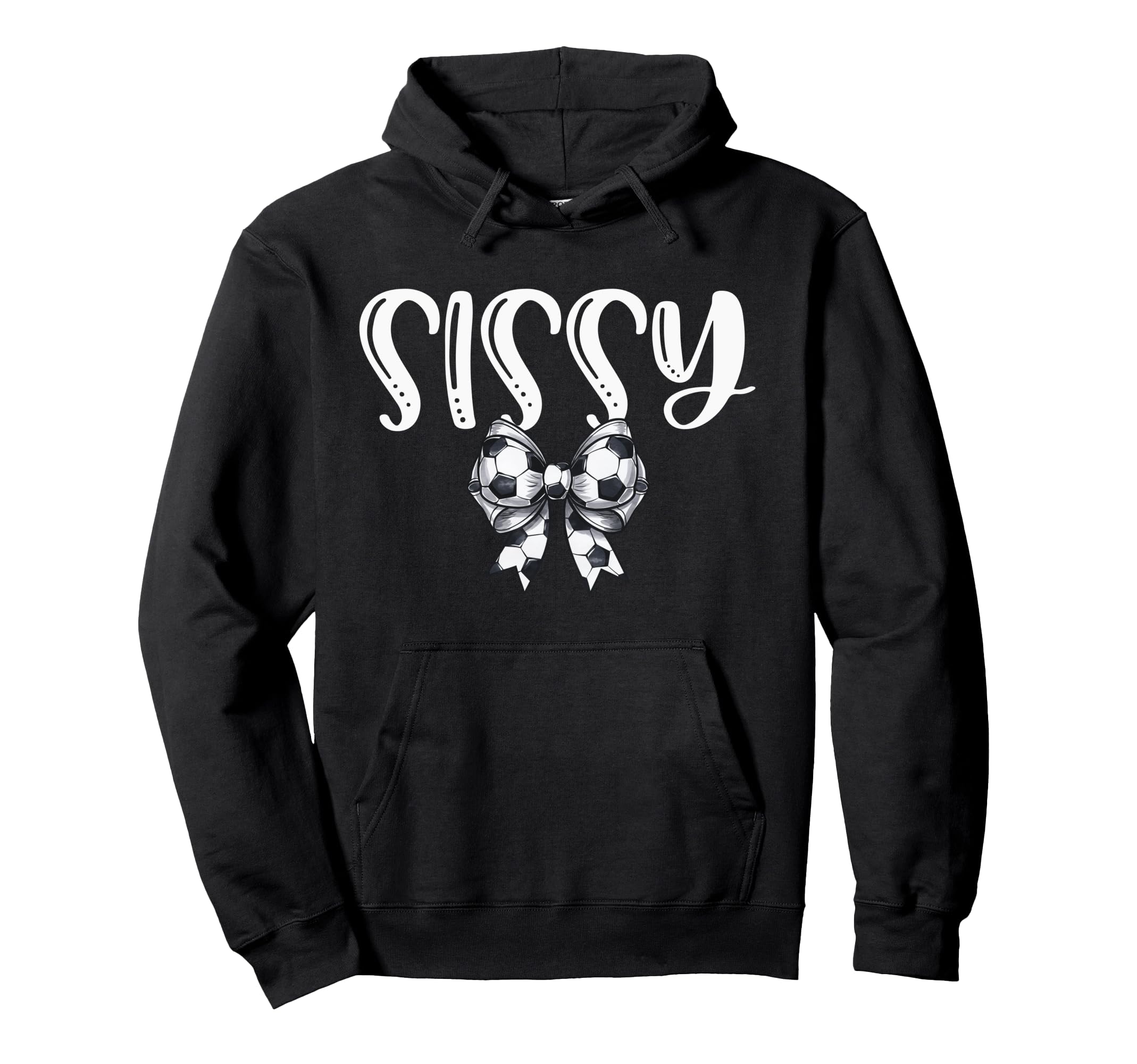 Coquette Soccer Sissy Spirit Hoodie - Trendy Graphic Men Women - T-Shirt, Sweatshirt, Hoodie
