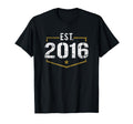 Est 2016 Established 2016 Birthday T-Shirt - Fun Novelty Design for Adults - T-Shirt, Sweatshirt, Hoodie