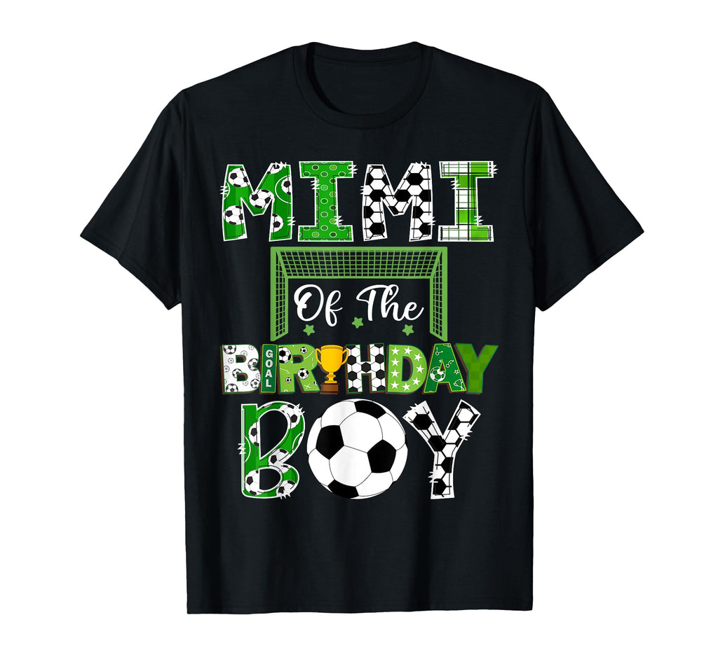 Mimi Birthday Soccer Lover Game Day T-Shirt - Custom Art Print Unisex - T-Shirt, Sweatshirt, Hoodie
