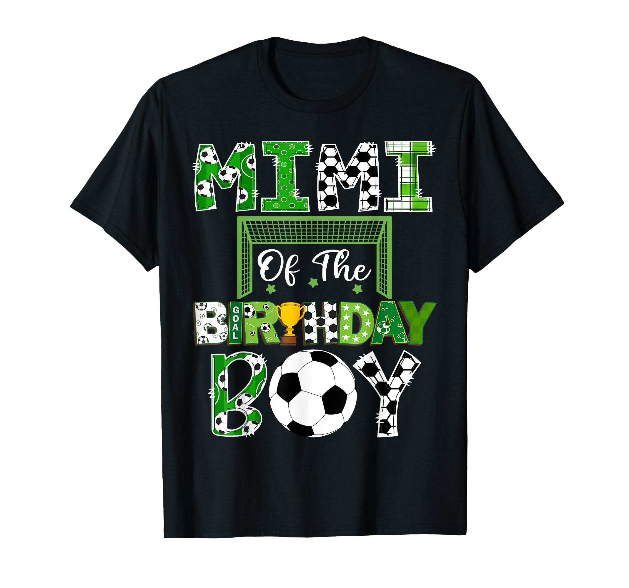 Mimi Birthday Soccer Lover Game Day T-Shirt - Custom Art Print Unisex - T-Shirt, Sweatshirt, Hoodie