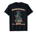 Funny Bookworm Gift Book Dragon Reader T-Shirt - Unique Graphic Men Women - T-Shirt, Sweatshirt, Hoodie