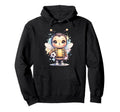 Bee Soccer Player Kawaii Animal Hoodie - Graphic Print for Adults - T-Shirt, Sweatshirt, Hoodie