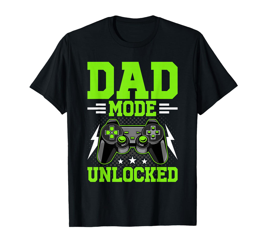Dad Mode Unlocked Video Gamer Gaming T-Shirt - Unique Graphic for Adults - T-Shirt, Sweatshirt, Hoodie
