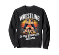 Wrestling Team Wrestler Daughter Sweatshirt - Minimalist Print Men Women - T-Shirt, Sweatshirt, Hoodie