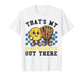 Thats My Granddaughter Out There Softball T-Shirt - Graphic Print Unisex - T-Shirt, Sweatshirt, Hoodie