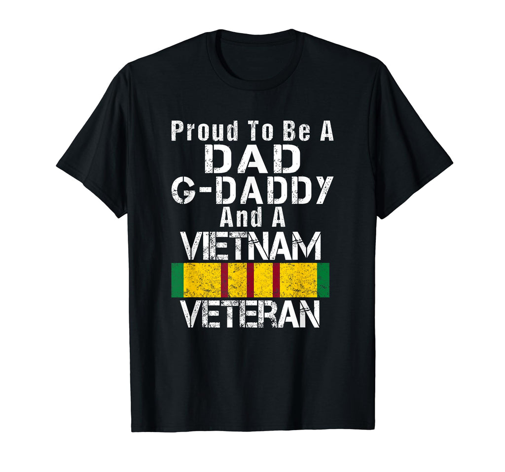 Mens Proud Dad G Daddy Vietnam T-Shirt - Minimalist Print for Adults - T-Shirt, Sweatshirt, Hoodie