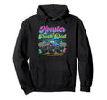 Happy Fathers Day Monster Truck Dad Hoodie - Minimalist Print for Adults - T-Shirt, Sweatshirt, Hoodie