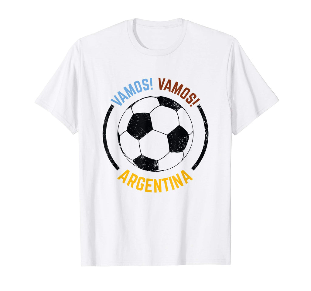 Vamos Vamos Argentina Soccer Futbol T-Shirt - Aesthetic Graphic Men Women - T-Shirt, Sweatshirt, Hoodie