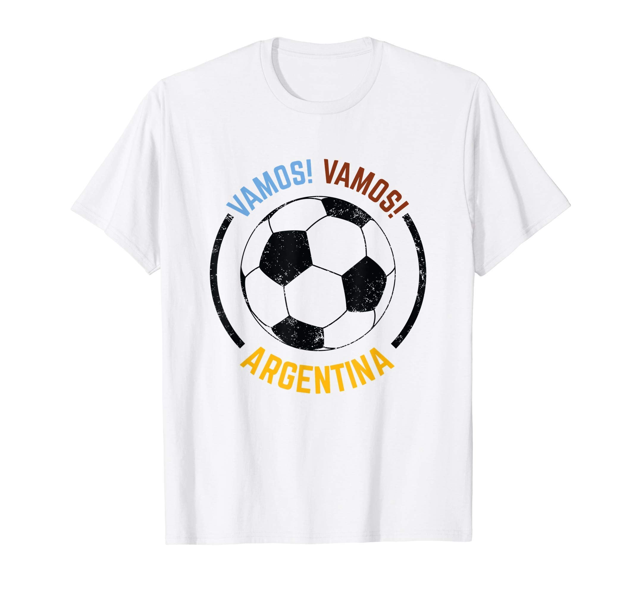 Vamos Vamos Argentina Soccer Futbol T-Shirt - Aesthetic Graphic Men Women - T-Shirt, Sweatshirt, Hoodie