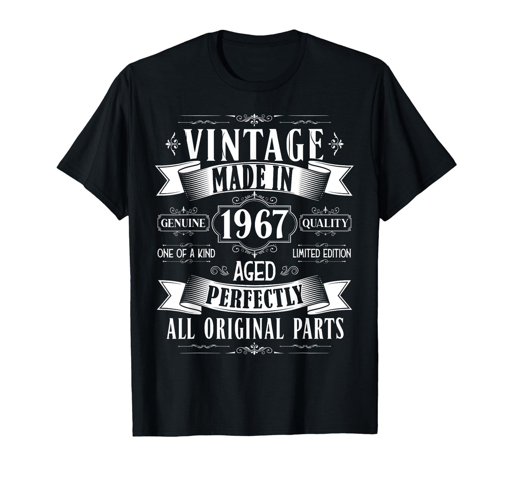 58Th Birthday Born 1967 58 Years T-Shirt - Aesthetic Graphic for Adults - T-Shirt, Sweatshirt, Hoodie