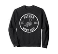 Father Mows Best Funny Lawn Mowing Sweatshirt - Fun Novelty Design Unisex - T-Shirt, Sweatshirt, Hoodie