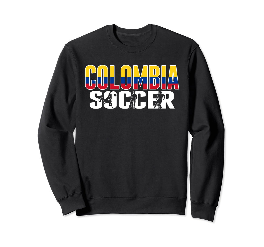 Colombia Soccer Fans Jersey Sweatshirt - Custom Art Print Men Women - T-Shirt, Sweatshirt, Hoodie