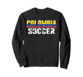 Colombia Soccer Fans Jersey Sweatshirt - Custom Art Print Men Women - T-Shirt, Sweatshirt, Hoodie