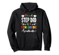 Proud Step Dad 5Th Grade Graduate Hoodie - Novelty Apparel Men Women - T-Shirt, Sweatshirt, Hoodie