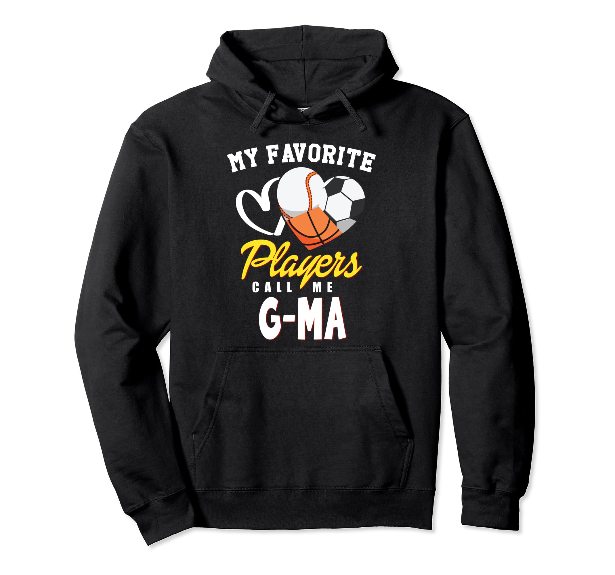 My Favorite Players Baseball Soccer Hoodie - Unique Graphic Unisex - T-Shirt, Sweatshirt, Hoodie