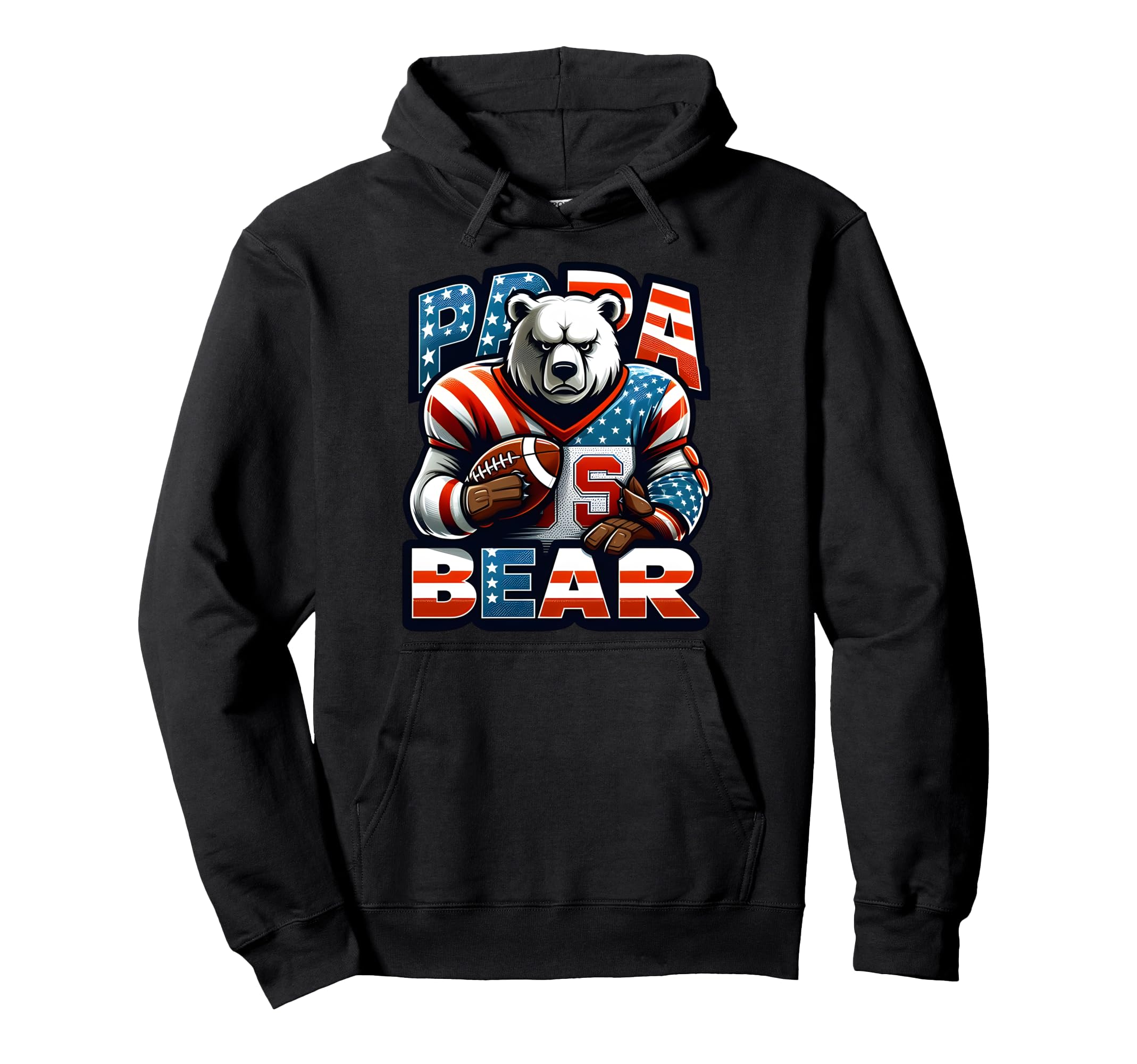 Papa Bear Gifts Funny Birthday Fun Gift Dad Hoodie - Novelty Apparel Unisex - T-Shirt, Sweatshirt, Hoodie
