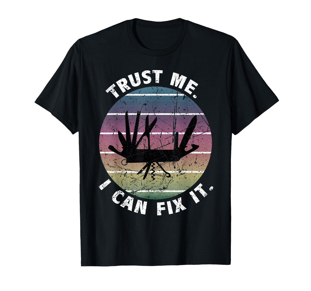 Diy Dad Fathers Day Can Fix It T-Shirt - Custom Art Print for Adults - T-Shirt, Sweatshirt, Hoodie