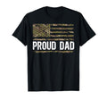 Proud Dad Us Flag Military Dad Soldier T-Shirt - Graphic Print for Adults - T-Shirt, Sweatshirt, Hoodie
