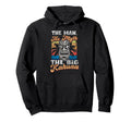 Dad Myth Big Kahuna Myth Legend Dad Hoodie - Streetwear Style for Adults - T-Shirt, Sweatshirt, Hoodie