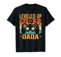 Leveled Up To Dada 2024 Pregnancy T-Shirt - Graphic Print Men Women - T-Shirt, Sweatshirt, Hoodie