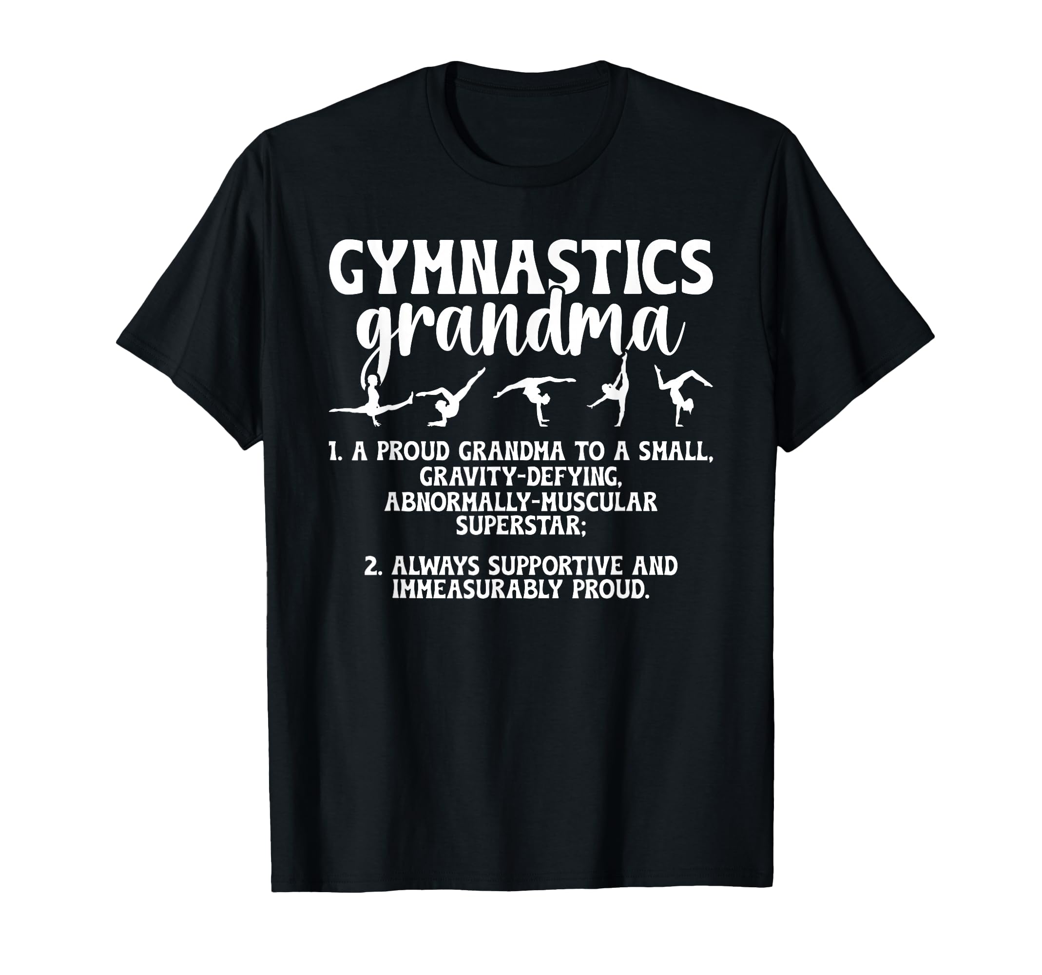 Gymnastics Grandma Definition T-Shirt - Casual Everyday Wear Men Women - T-Shirt, Sweatshirt, Hoodie