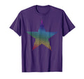 Multicoloured Stars Star Rainbow T-Shirt - Unique Graphic Unisex - T-Shirt, Sweatshirt, Hoodie