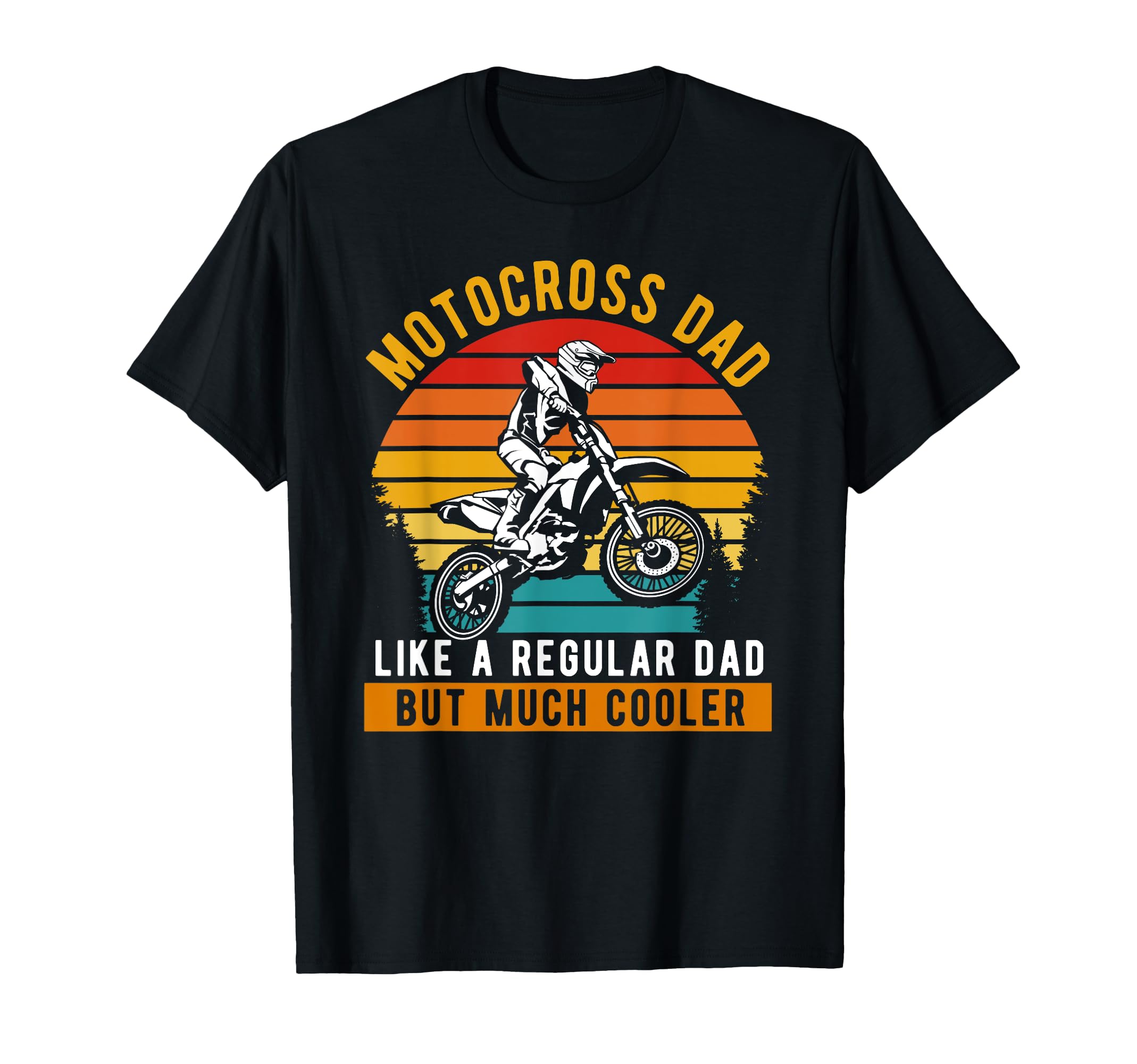 Motocross Dad Like Regular Dad But T-Shirt - Custom Art Print for Adults - T-Shirt, Sweatshirt, Hoodie
