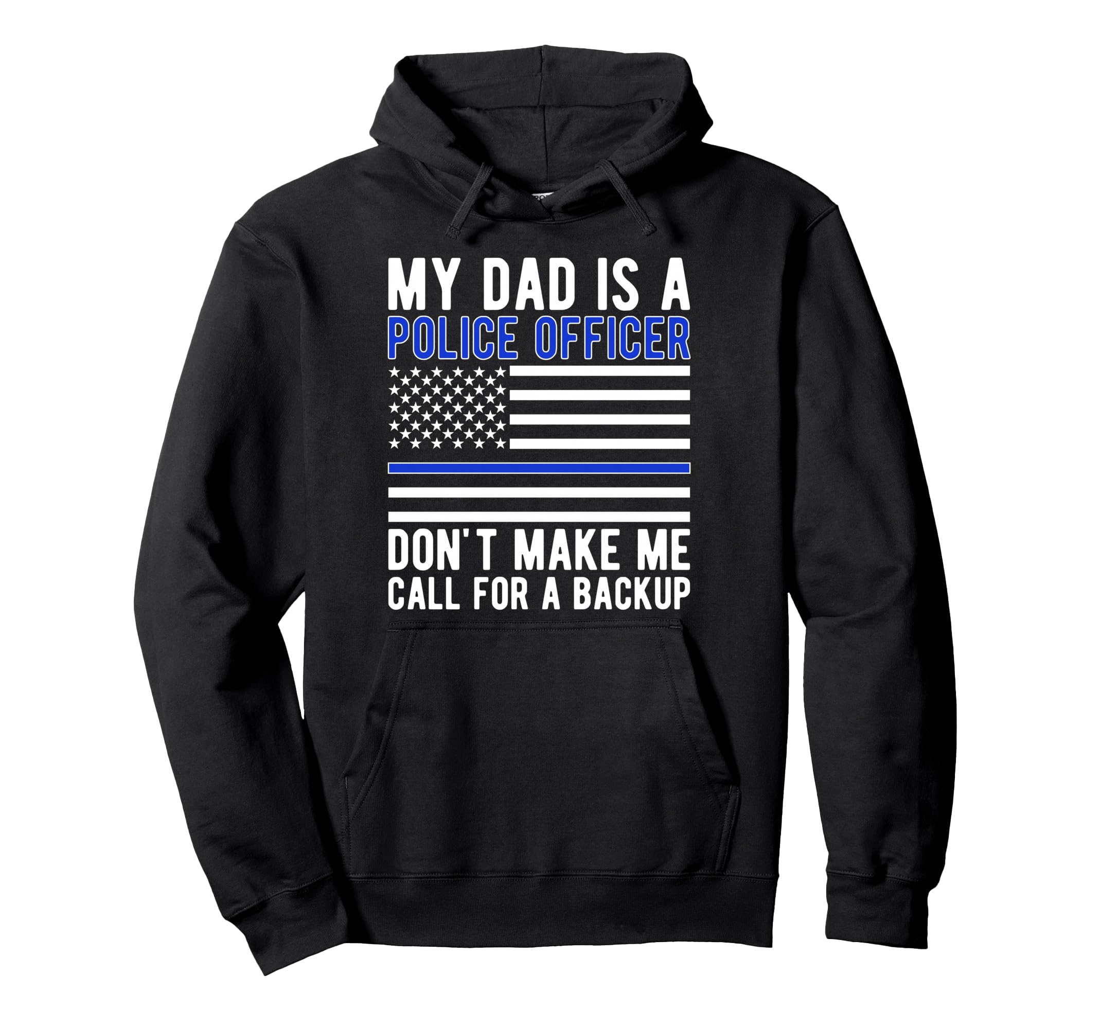 Police Officer Daughter Funny Police Hoodie - Aesthetic Graphic Men Women - T-Shirt, Sweatshirt, Hoodie