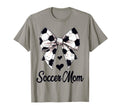 Soccer Mom Coquette Bow Soccer T-Shirt - Minimalist Print for Adults - T-Shirt, Sweatshirt, Hoodie