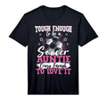 Soccer Player Aunt Mothers Day Soccer T-Shirt - Custom Art Print Men Women - T-Shirt, Sweatshirt, Hoodie