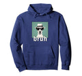 Funny Meme Bruh Dog Hat Greetings Teen Hoodie - Trendy Graphic for Adults - T-Shirt, Sweatshirt, Hoodie