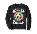 Soccer Uncle Tie Dye Sweatshirt - Novelty Apparel for Adults - T-Shirt, Sweatshirt, Hoodie