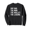 Xrp Dad Wallet Legend Crypto Sweatshirt - Novelty Apparel Men Women - T-Shirt, Sweatshirt, Hoodie
