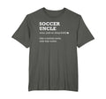 Soccer Uncle Definition Gift Uncle T-Shirt - Trendy Graphic for Adults - T-Shirt, Sweatshirt, Hoodie