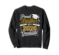 Proud Brother Class 2026 Graduate Sweatshirt - Trendy Graphic Men Women - T-Shirt, Sweatshirt, Hoodie