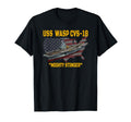 Aircraft Carrier Uss Wasp Cvs 18 T-Shirt - Graphic Print Men Women - T-Shirt, Sweatshirt, Hoodie
