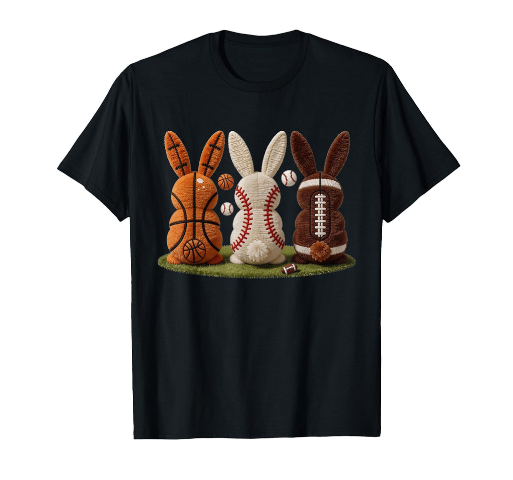 Easter Bunny Sports Basketball T-Shirt - Custom Art Print Men Women - T-Shirt, Sweatshirt, Hoodie