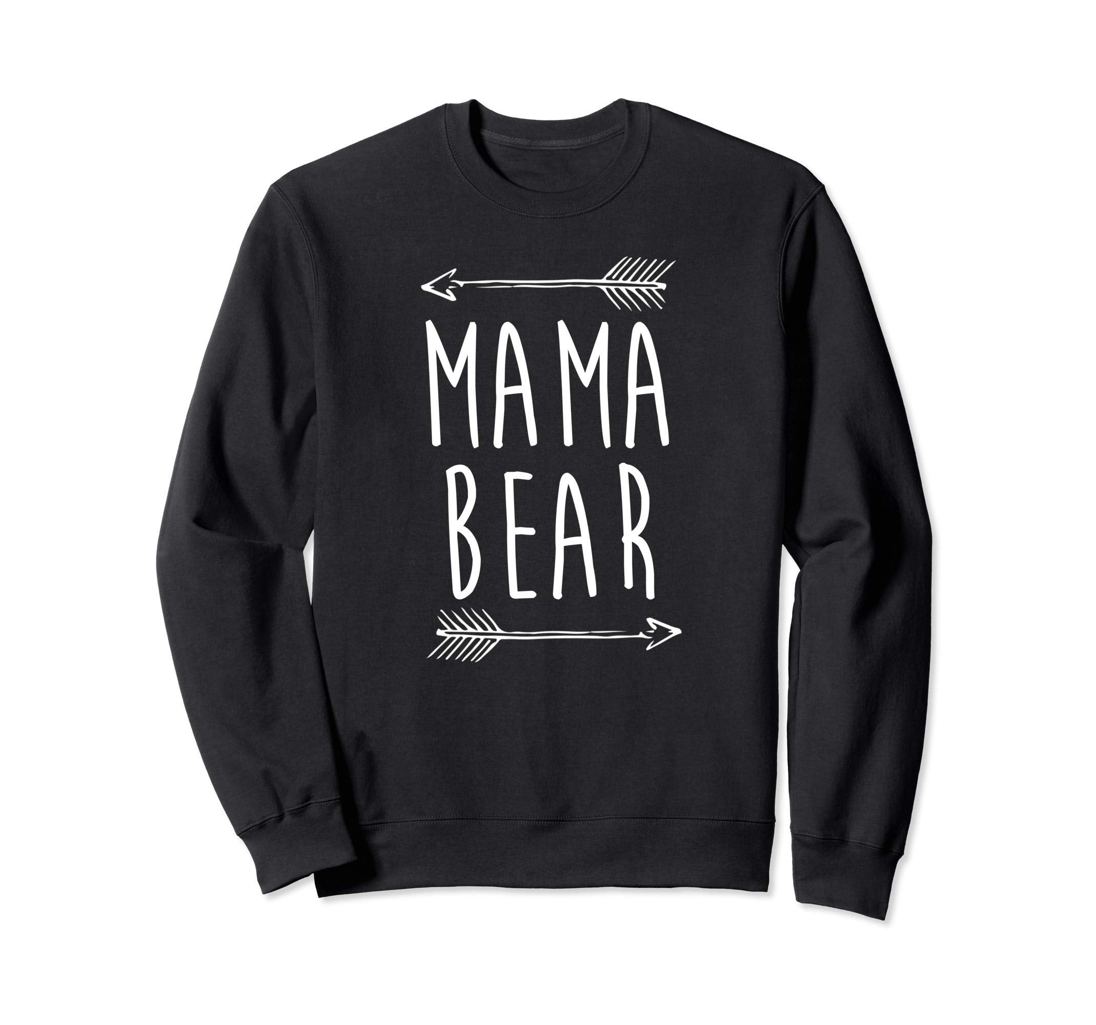 Mama Bear Family Portrait Sweatshirt - Casual Everyday Wear for Adults - T-Shirt, Sweatshirt, Hoodie