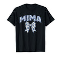 Mima Coquette Toile Blue Bow Floral Family T-Shirt - Trendy Graphic Unisex - T-Shirt, Sweatshirt, Hoodie