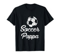 Soccer Poppa Funny Player Fan Gift T-Shirt - Aesthetic Graphic for Adults - T-Shirt, Sweatshirt, Hoodie