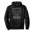 Polygon Bear Geometric Animal Berlin Hoodie - Trendy Graphic Men Women - T-Shirt, Sweatshirt, Hoodie