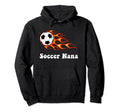 Soccer Nana Grandma Groovy Sports And Hoodie - Casual Everyday Wear Unisex - T-Shirt, Sweatshirt, Hoodie