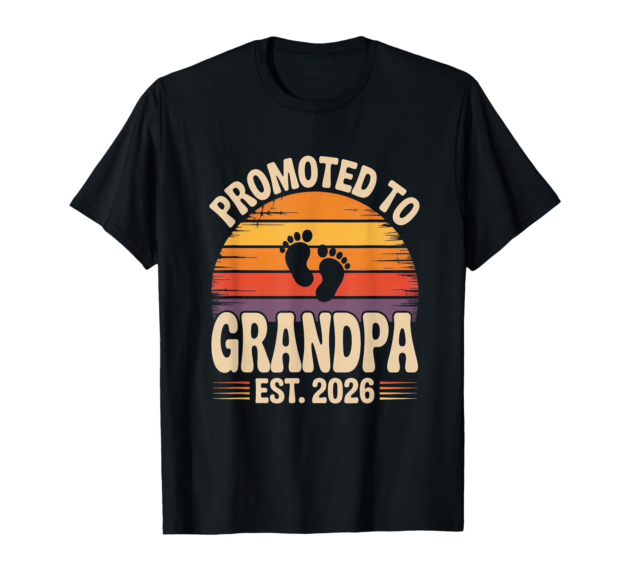 First Time Grandpa Est 2026 New T-Shirt - Minimalist Print Men Women - T-Shirt, Sweatshirt, Hoodie