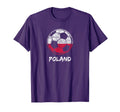 2018 Distressed Poland Football And T-Shirt - Trendy Graphic for Adults - T-Shirt, Sweatshirt, Hoodie