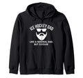 Ice Hockey Dad Bearded T-Shirt - Streetwear Style Men Women - T-Shirt, Sweatshirt, Hoodie