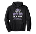 Super Proud Step Dad 2026 Graduate Hoodie - Novelty Apparel for Adults - T-Shirt, Sweatshirt, Hoodie