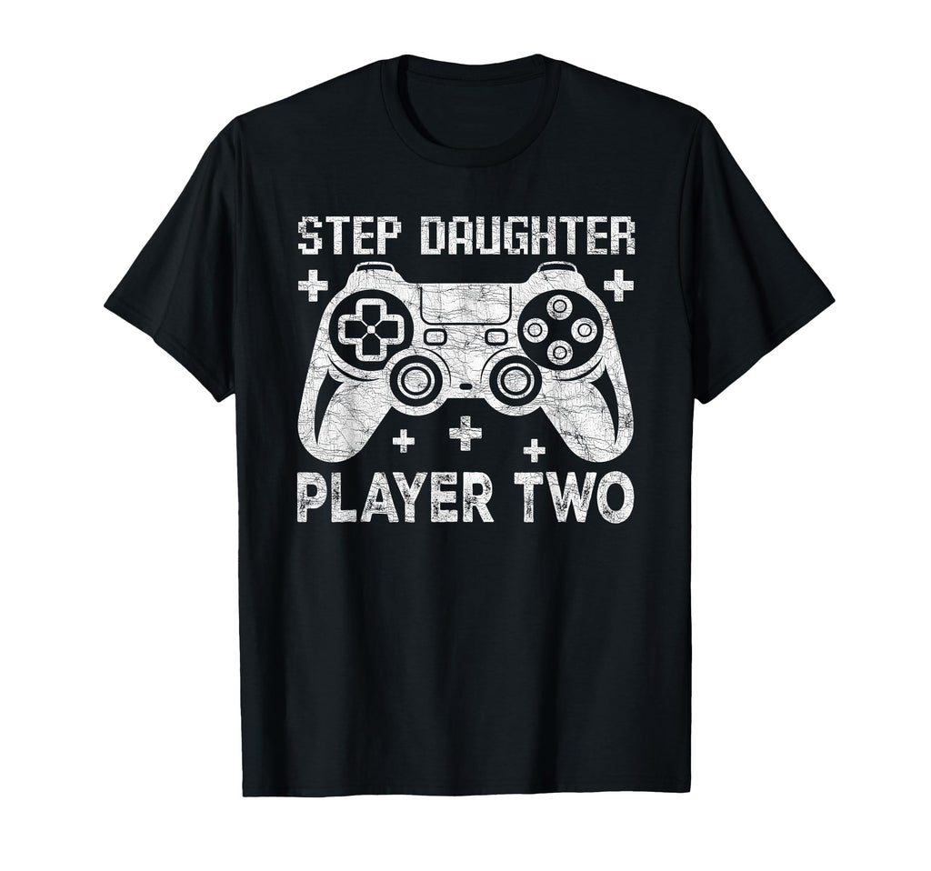 Gamer Stepdad Fathers Day Step Dad T-Shirt - Custom Art Print for Adults - T-Shirt, Sweatshirt, Hoodie