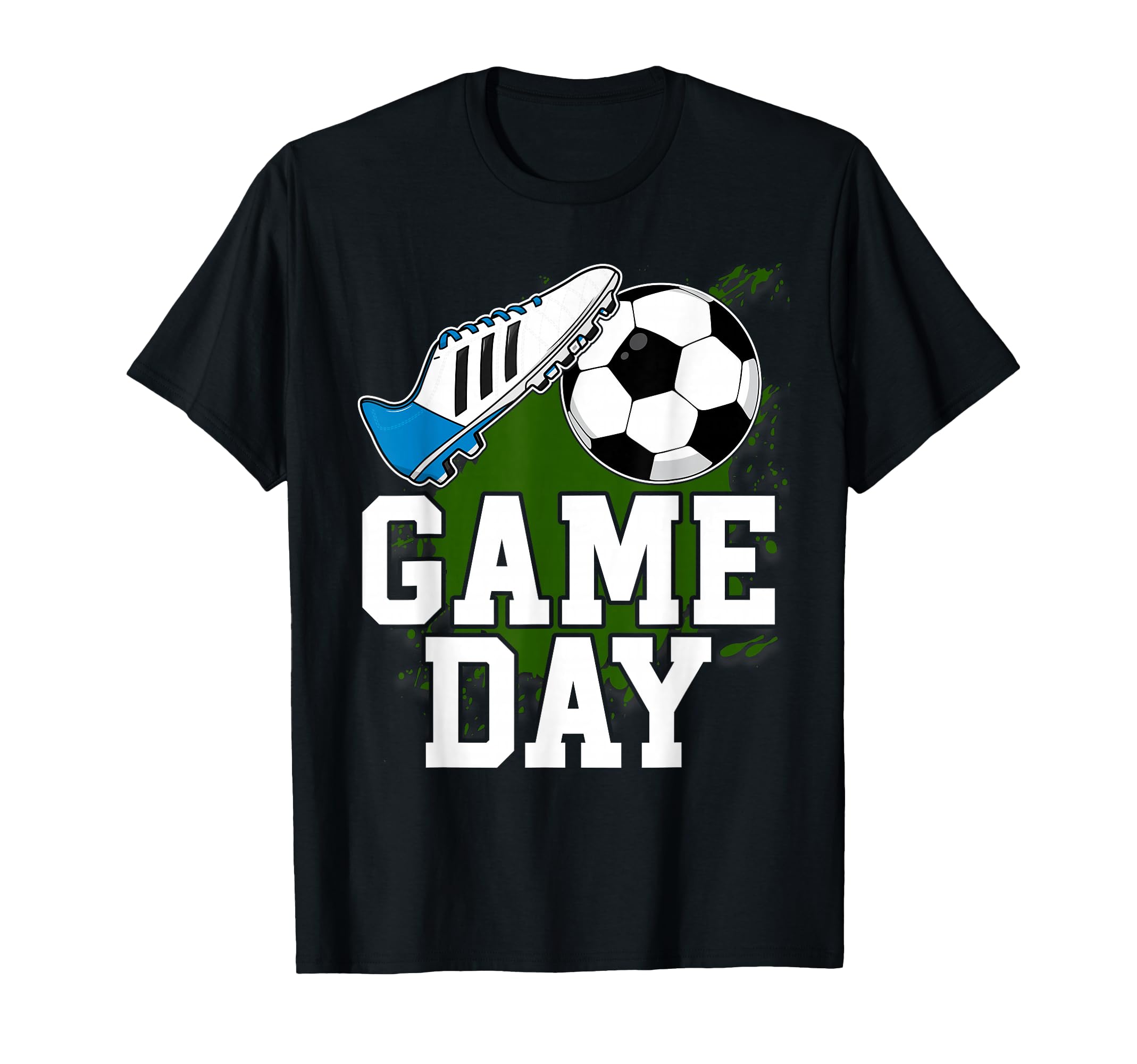 Game Day Soccer Ball Hearts Soccer Mom T-Shirt - Novelty Apparel Unisex - T-Shirt, Sweatshirt, Hoodie