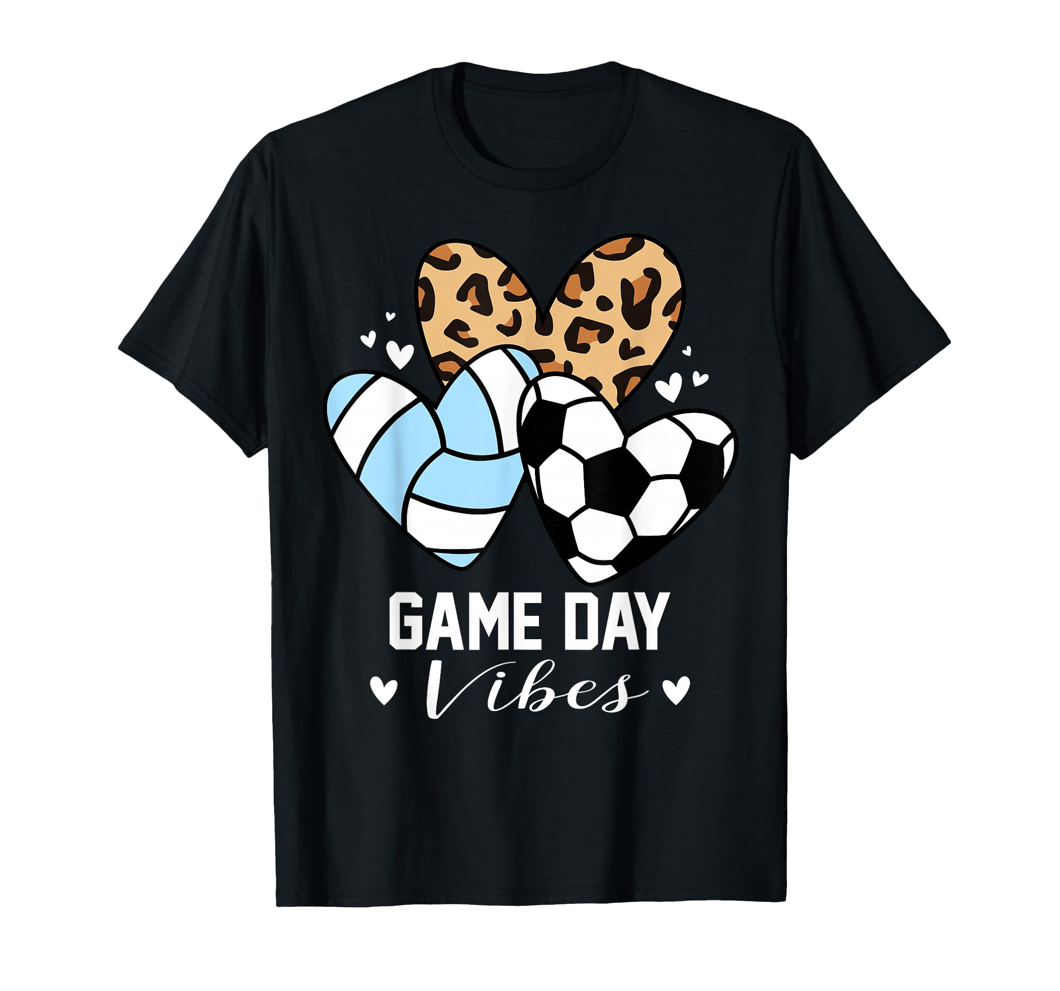 Game Day Vibes Funny Soccer T-Shirt - Aesthetic Graphic Men Women - T-Shirt, Sweatshirt, Hoodie